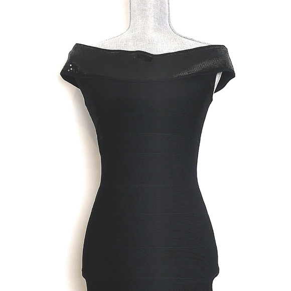 MEDIUM GUESS, Bodycon, Little Black Dress EUC - Picture 6 of 6